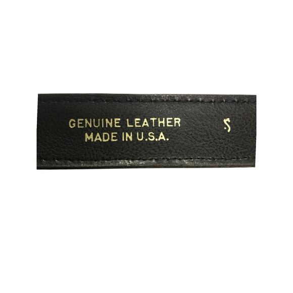 Genuine Leather Belt 91212 Womens Small Casual Brown Croc Embossed Gold Buckle main image 7